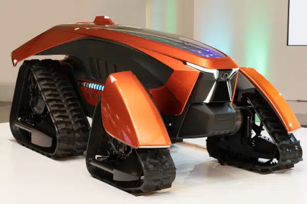 Kubota Showcases Futuristic AI-Controlled Electric Tractor